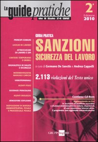 Sanzioni sicurezza del lavoro