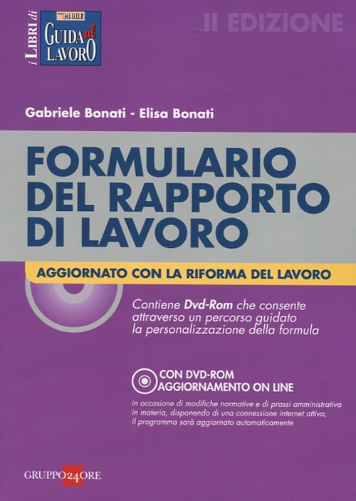 Formulario del rapporto di lavoro