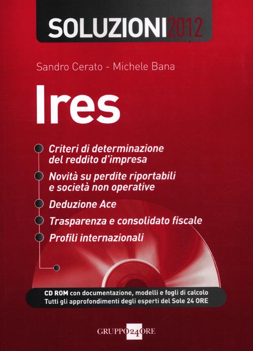 Ires. Soluzioni 2012