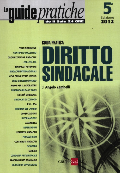 Guida pratica diritto sindacale
