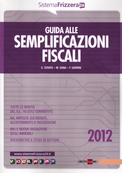 Guida alle semplificazioni fiscali