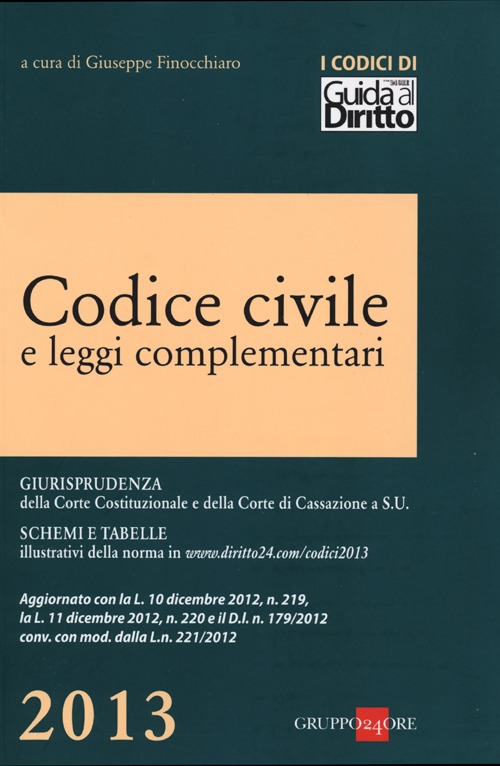 Codice civile e leggi complementari