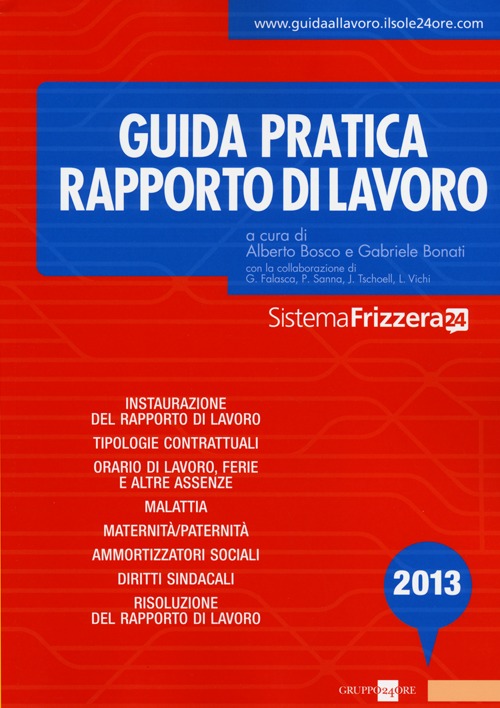 Guida pratica rapporto di lavoro 2013