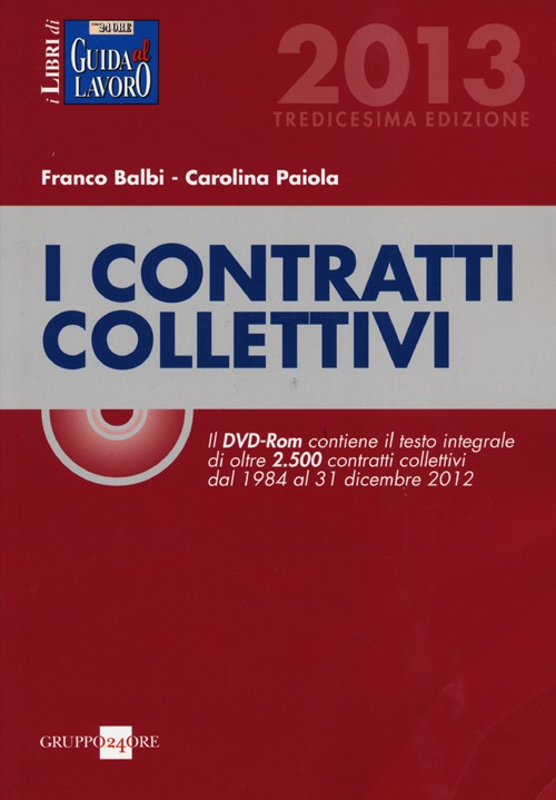 I contratti collettivi 2013