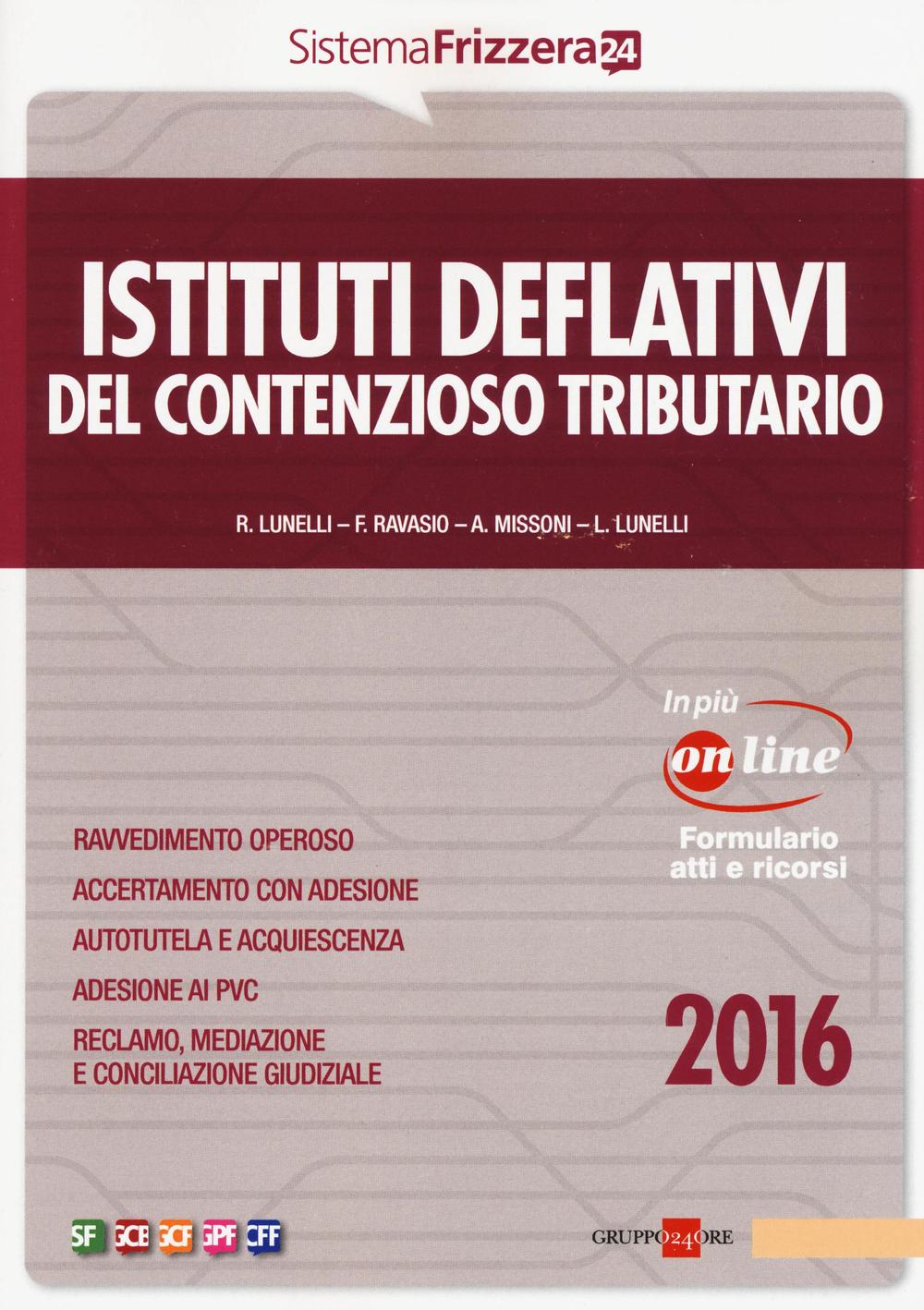 Istituti deflativi del contenzioso tributario