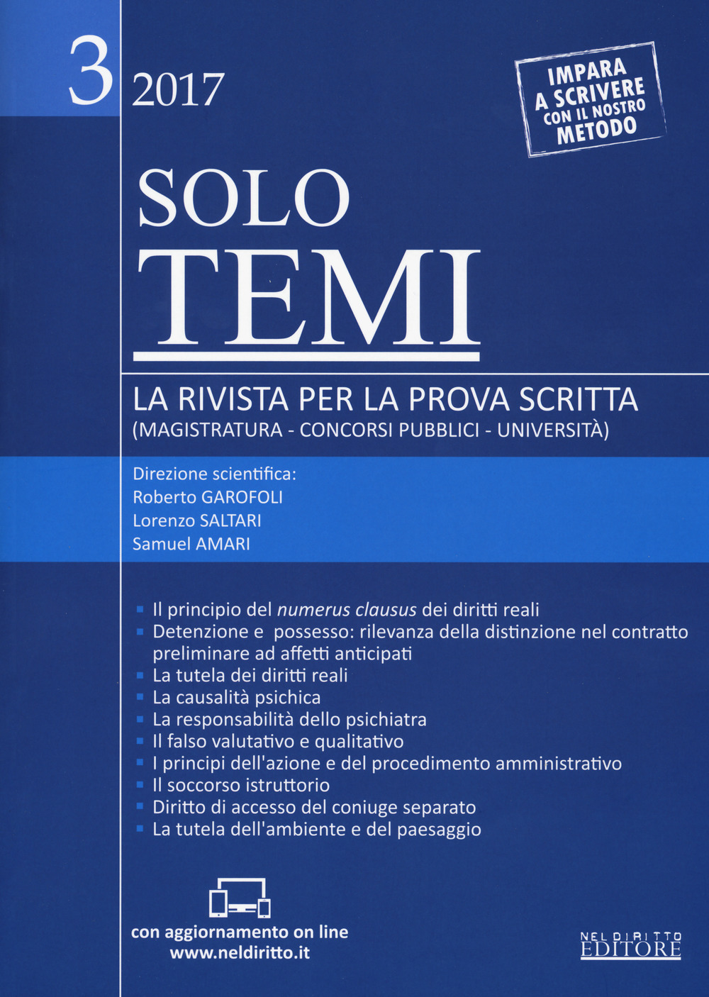 Solo temi. La rivista per la prova scritta (magistratura-concorsi pubblici-università). Vol. 3