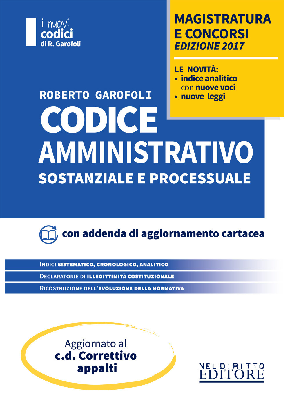 Codice amministrativo. Concorso magistratura