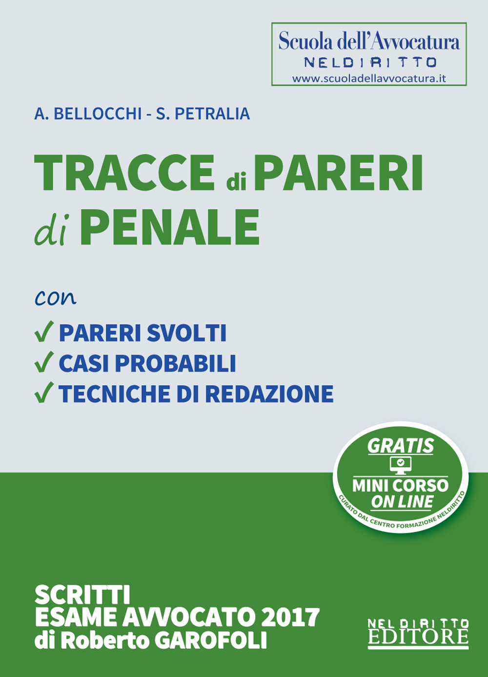 Tracce di pareri di penale