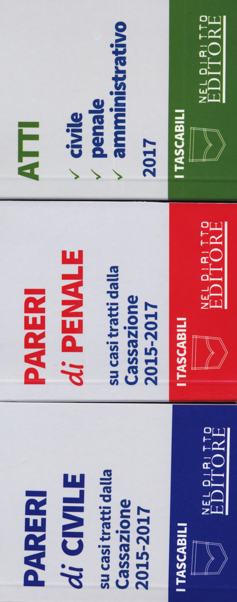 Pareri di civile. Su casi trattati dalla Cassazione-Pareri di penale. Su casi trattati dalla Cassazione-Atti. Civile, penale, amministrativo