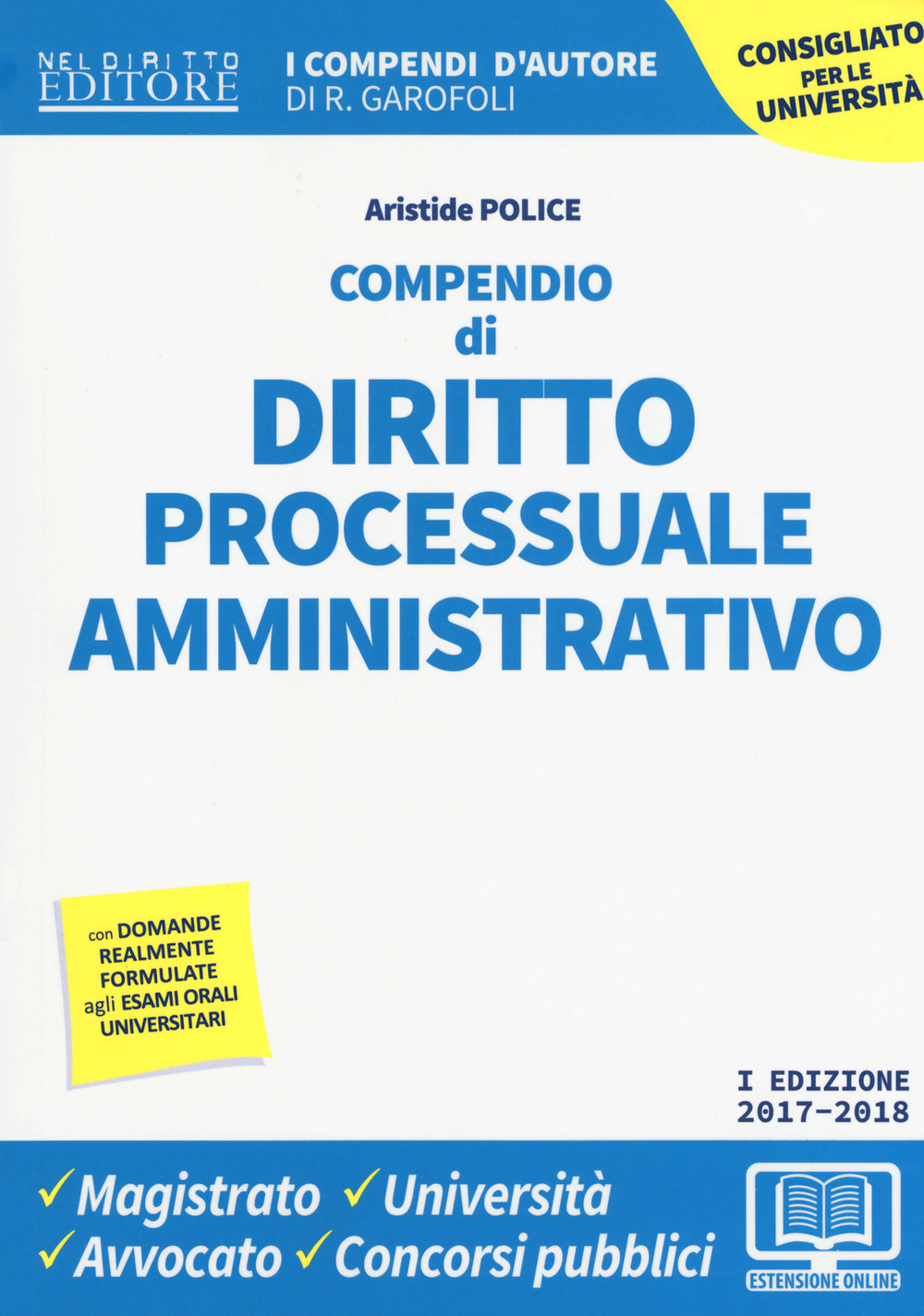 Compendio di diritto processuale amministrativo