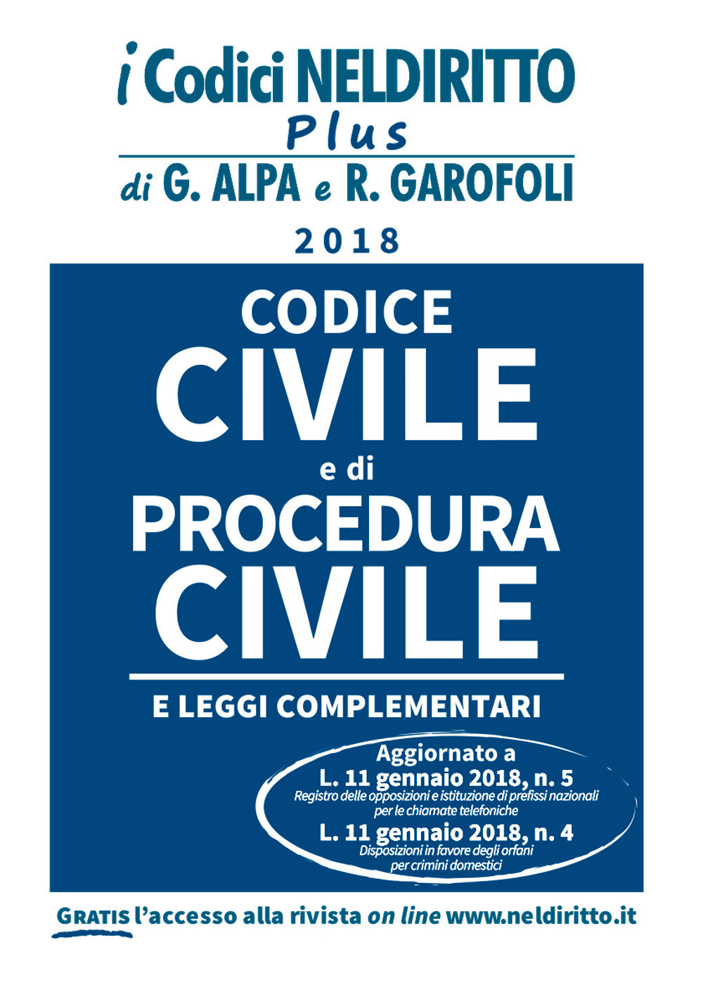 Codice civile e di procedura civile e leggi complementari