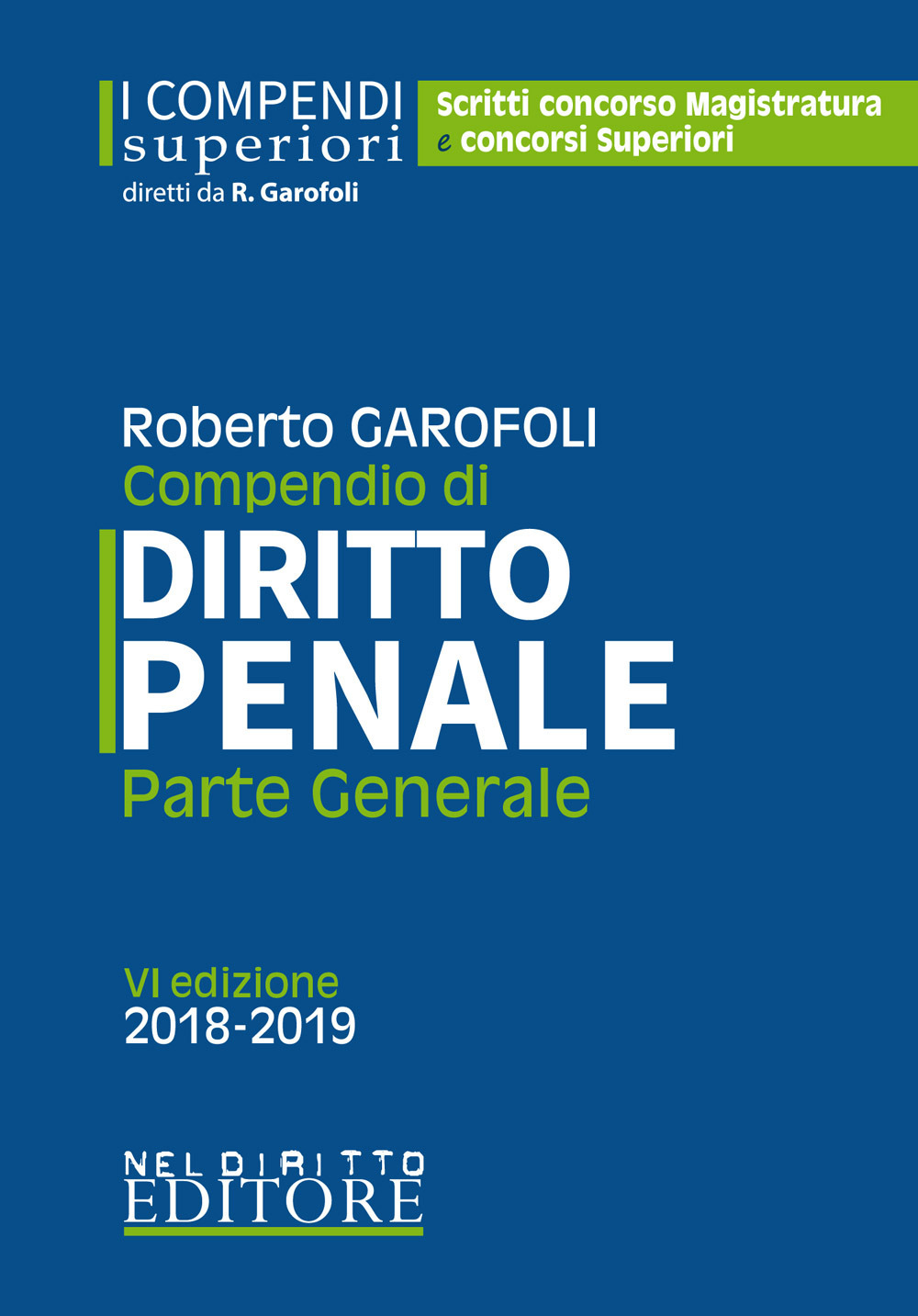 Compendio di diritto penale. Parte generale