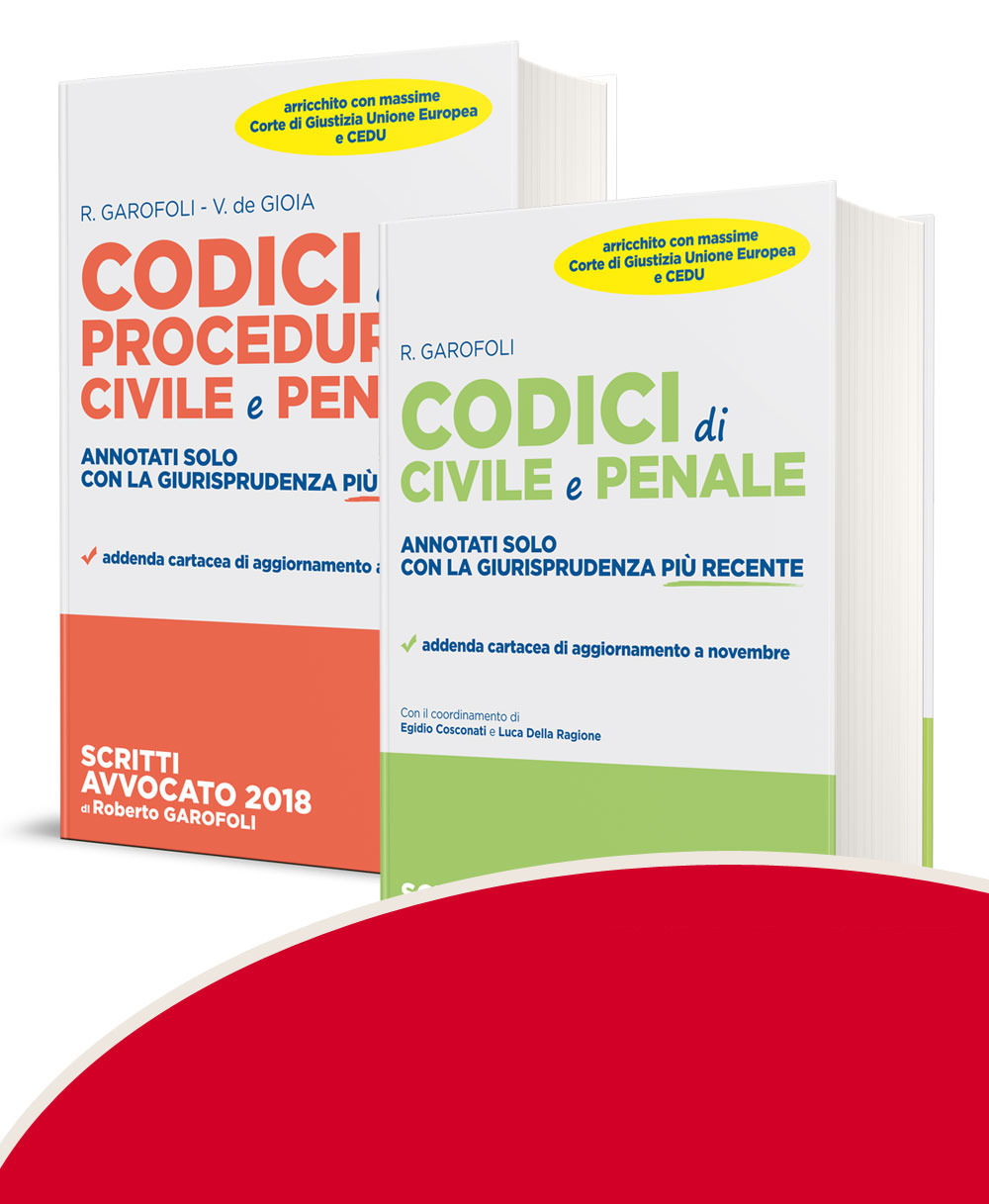 Codici di civile e penale. Annotati solo con la giurisprudenza più recente-Codici di procedura civile e penale annotati solo con la giurisprudenza più recente