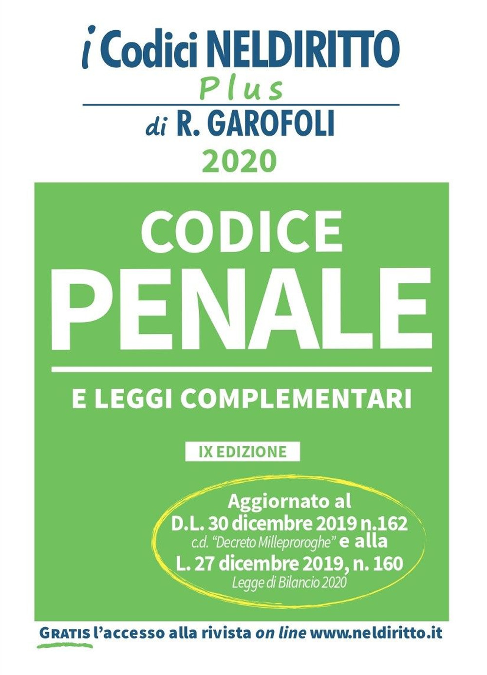 Codice penale e leggi complementari