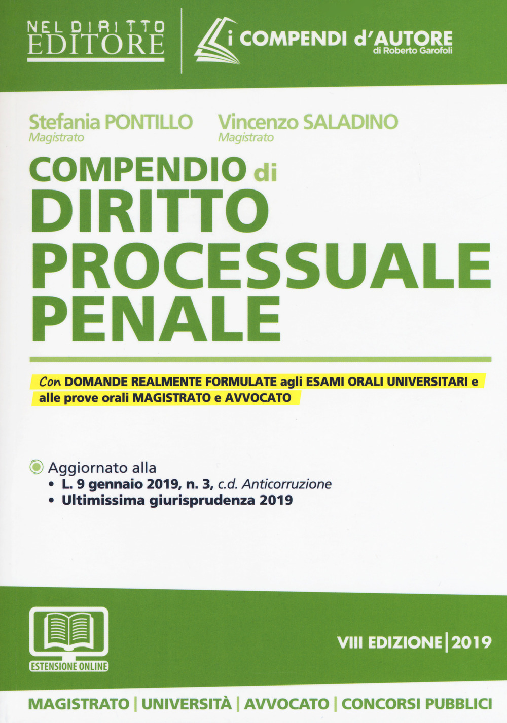 Compendio di diritto processuale penale
