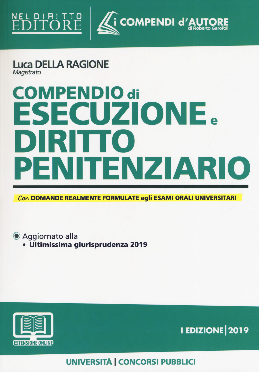 Compendio di esecuzione e diritto penitenziario