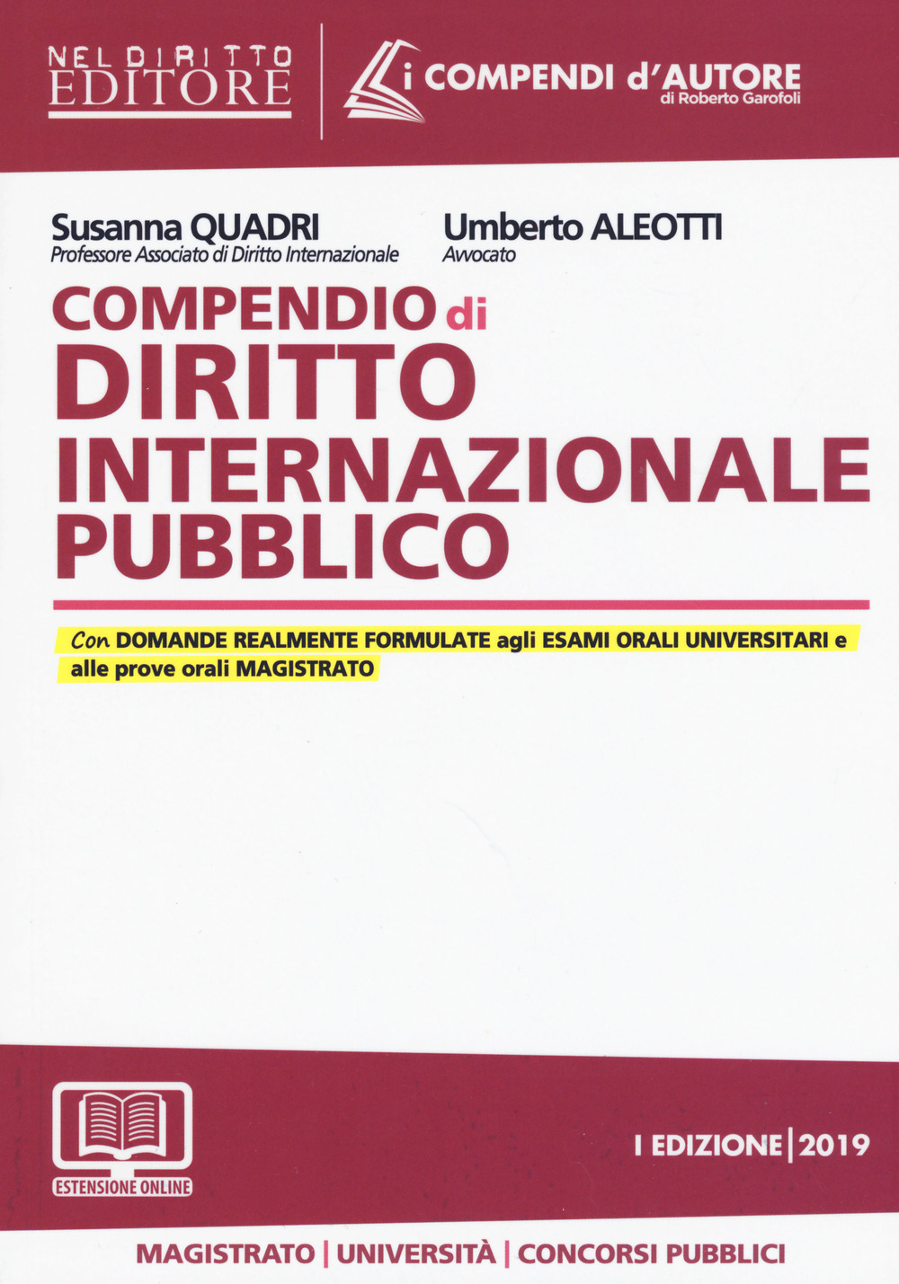 Compendio di diritto internazionale pubblico