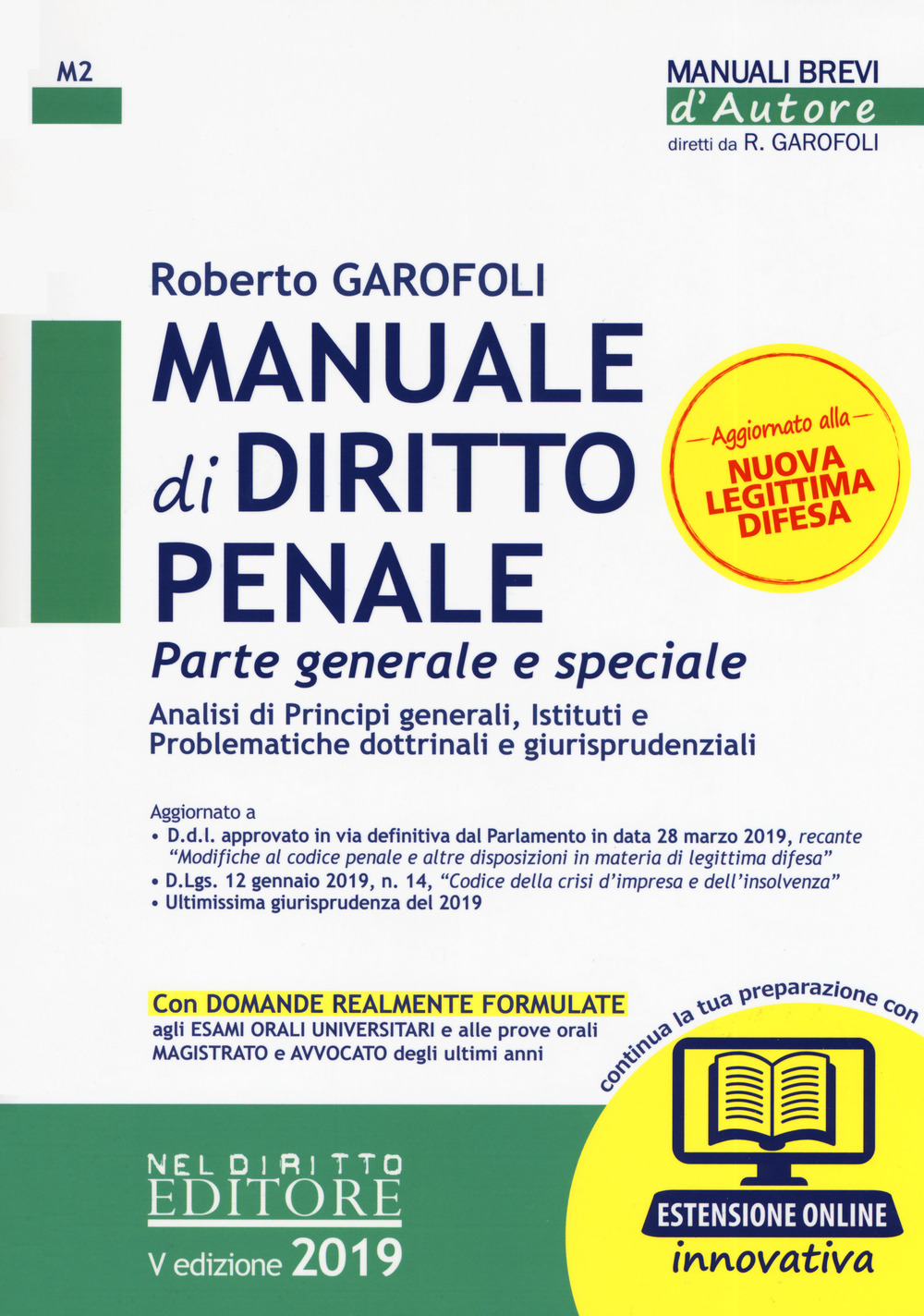 Manuale di diritto penale. Parte generale e speciale