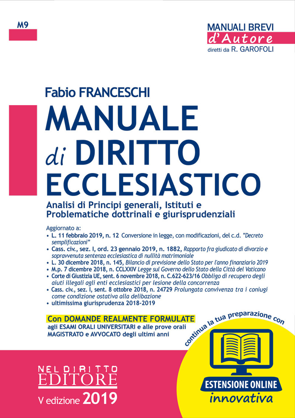 Manuale di diritto ecclesiastico
