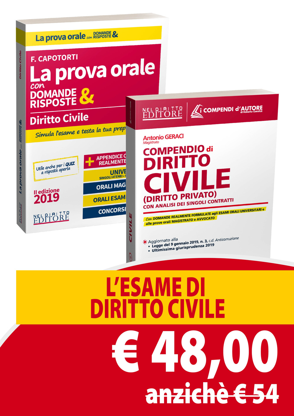 Diritto civile. La prova orale con domande & risposte-Compendio di diritto civile (diritto privato) con analisi completa dei singoli contratti