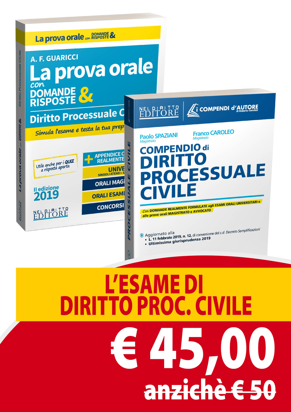 Compendio di diritto processuale civile-Diritto processuale civile. La prova orale con domande & risposte