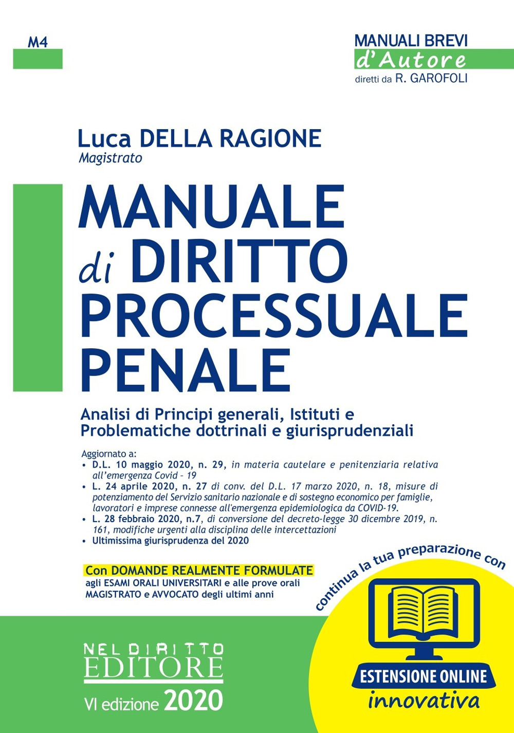 Manuale di diritto processuale penale