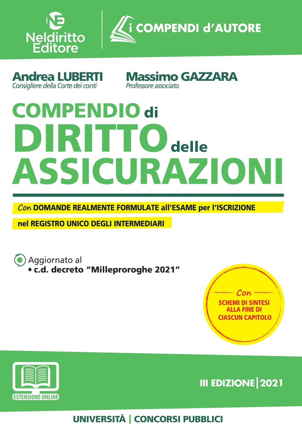 Compendio di diritto delle assicurazioni
