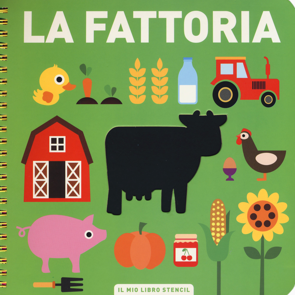 La fattoria. Il mio primo libro stencil