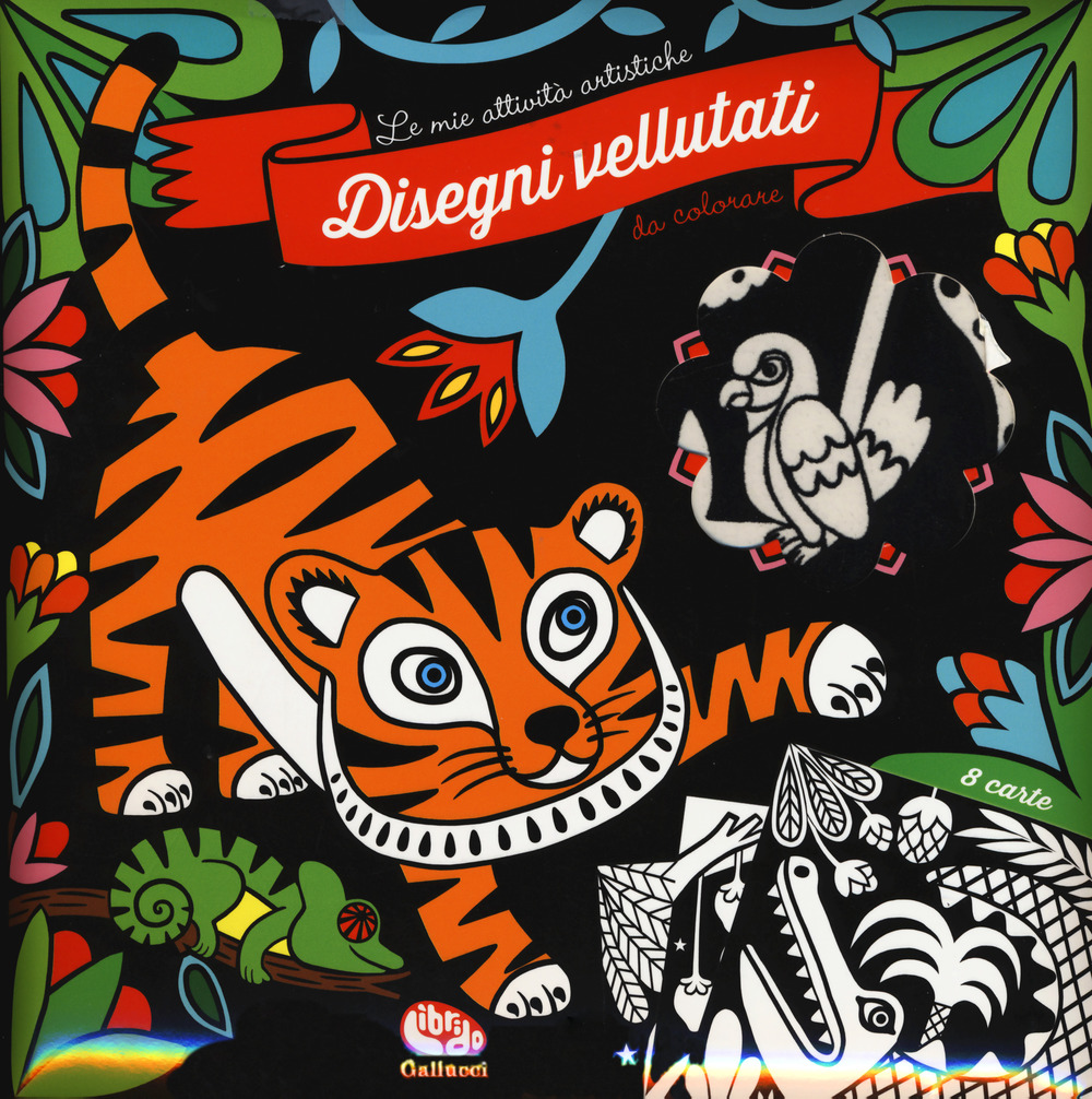 Disegni vellutati da colorare. Le mie attività artistiche