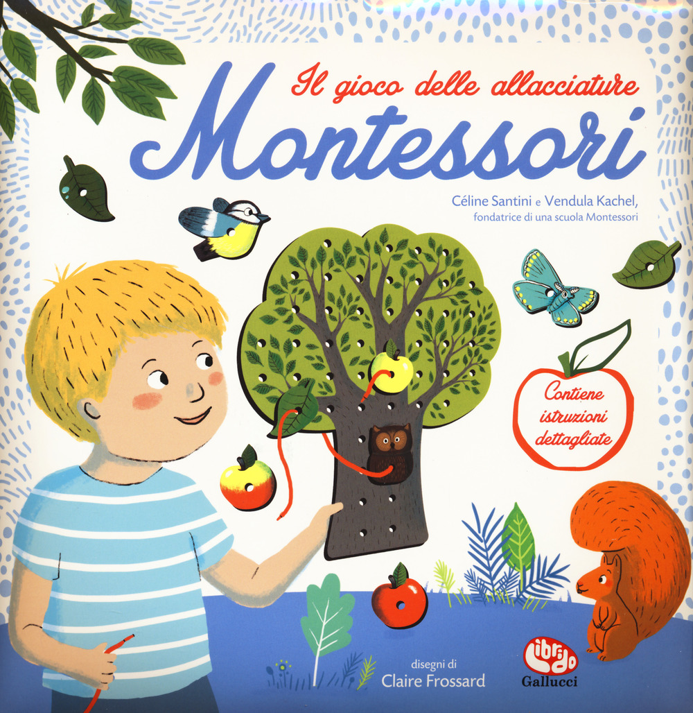 Il gioco delle allacciature Montessori