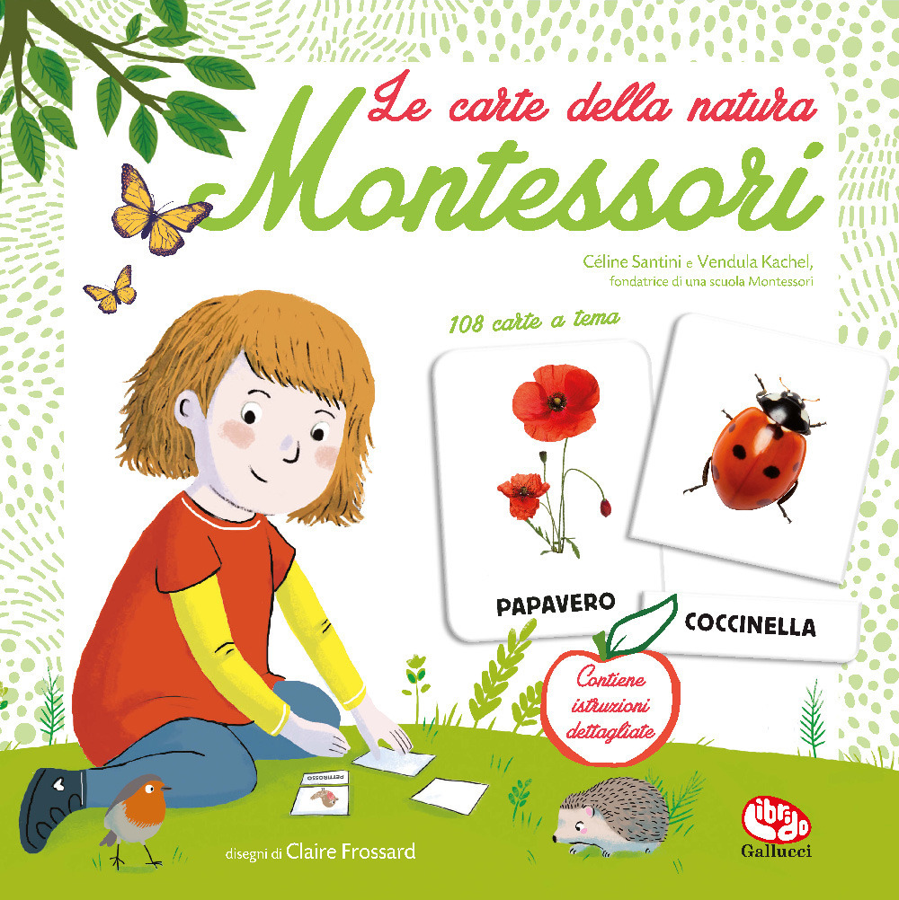 Le carte della natura Montessori. 108 carte a tema