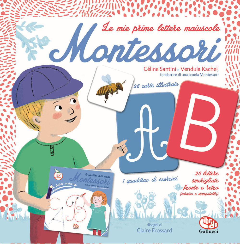 Le mie prime lettere maiuscole Montessori