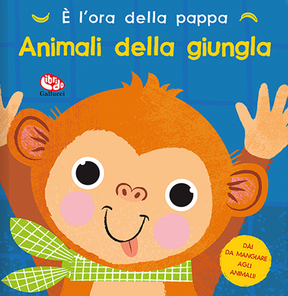 Animali della giungla. È l'ora della pappa