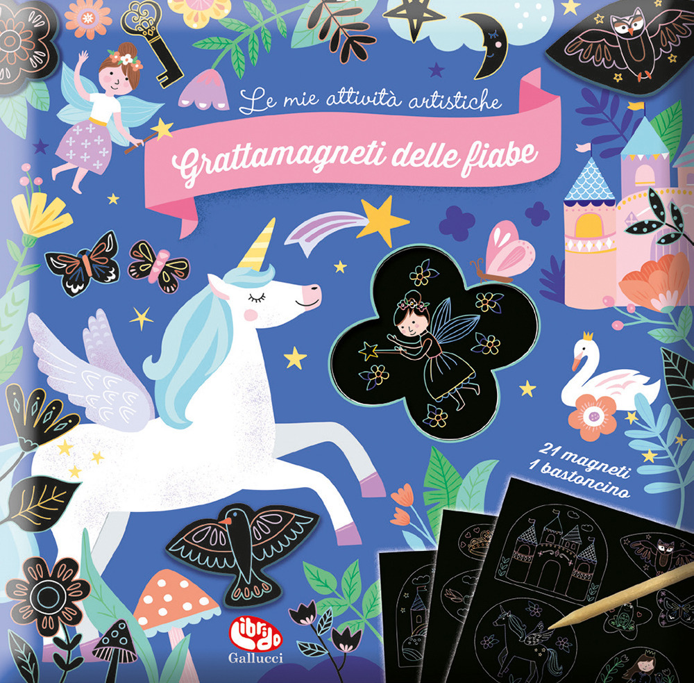 Grattamagneti delle fiabe. Le mie attività artistiche