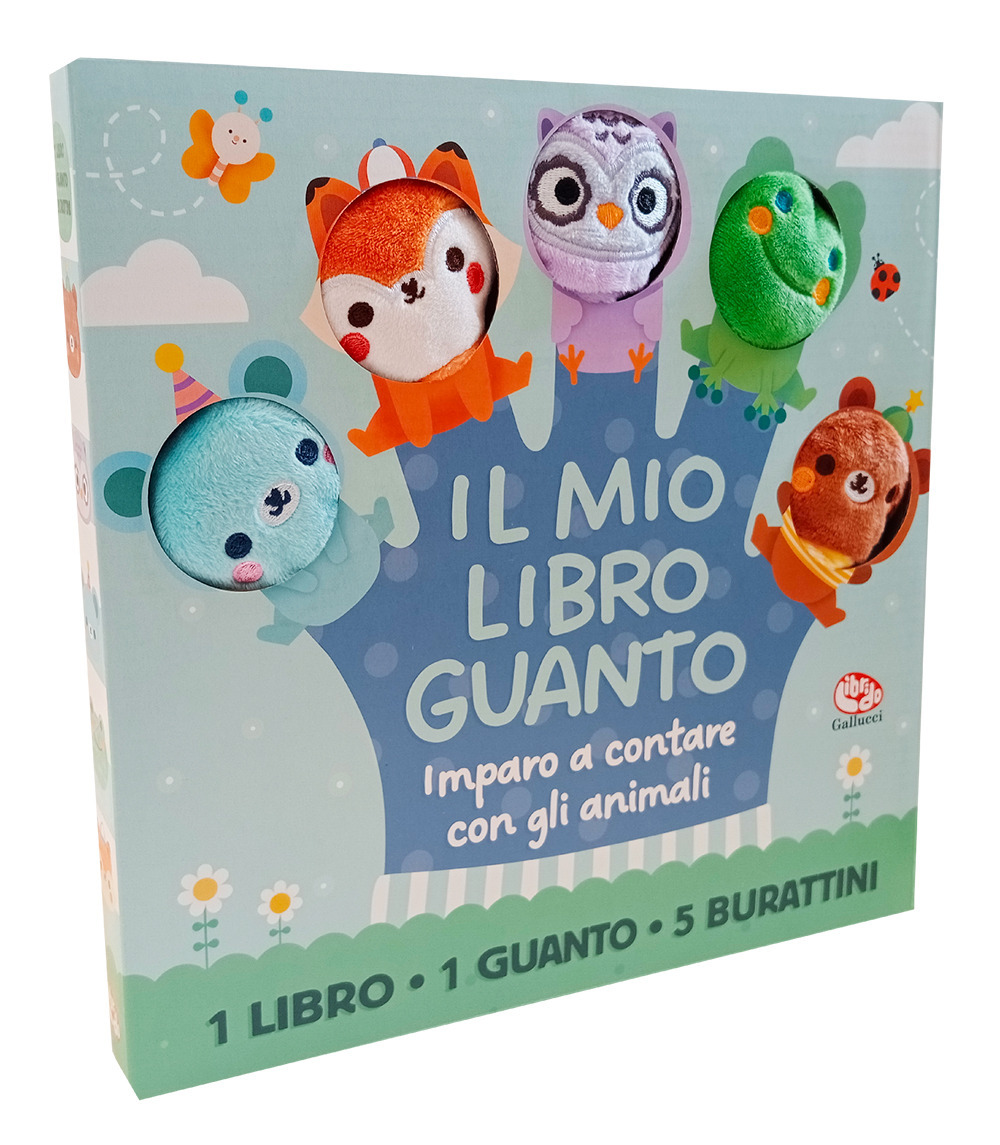 Impara a contare gli animali. Il mio libro guanto