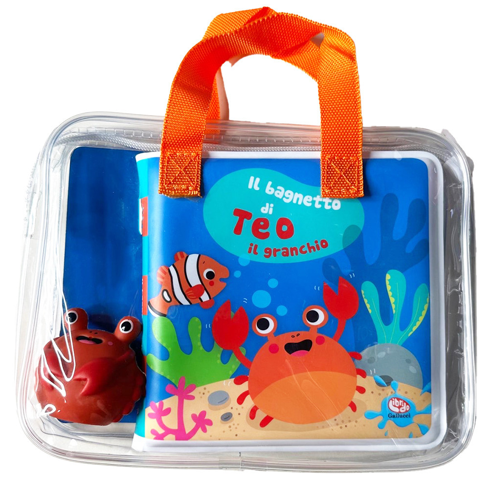 Il bagnetto di Teo il granchio. Impermealibri