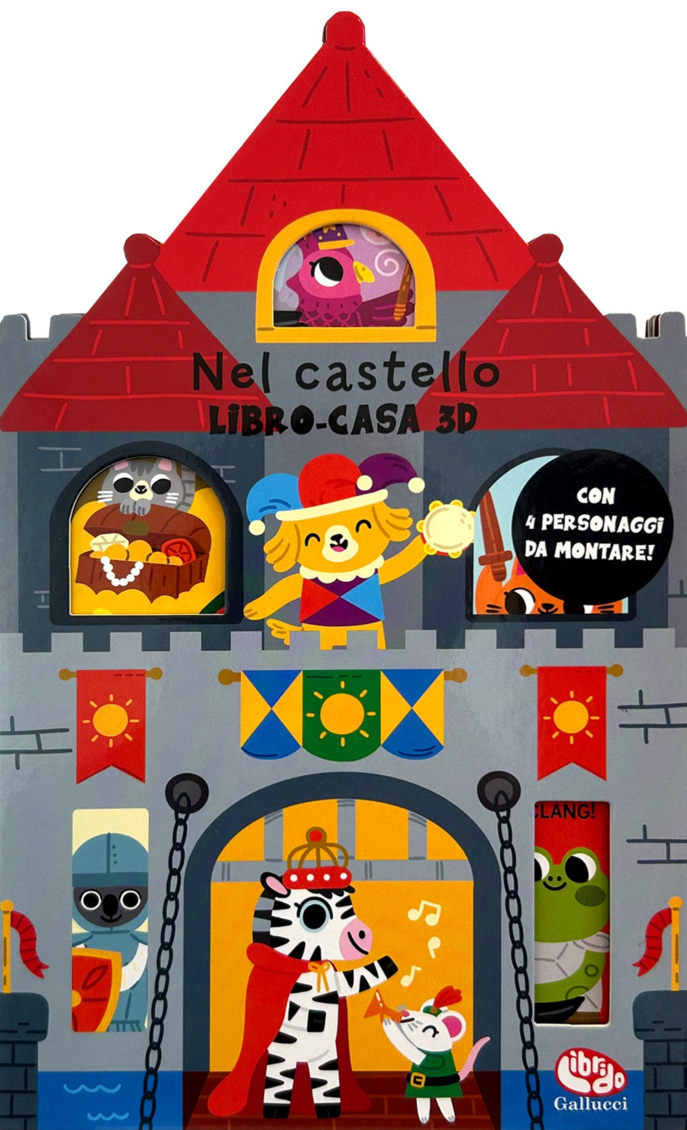 Nel castello. Libro-casa 3D