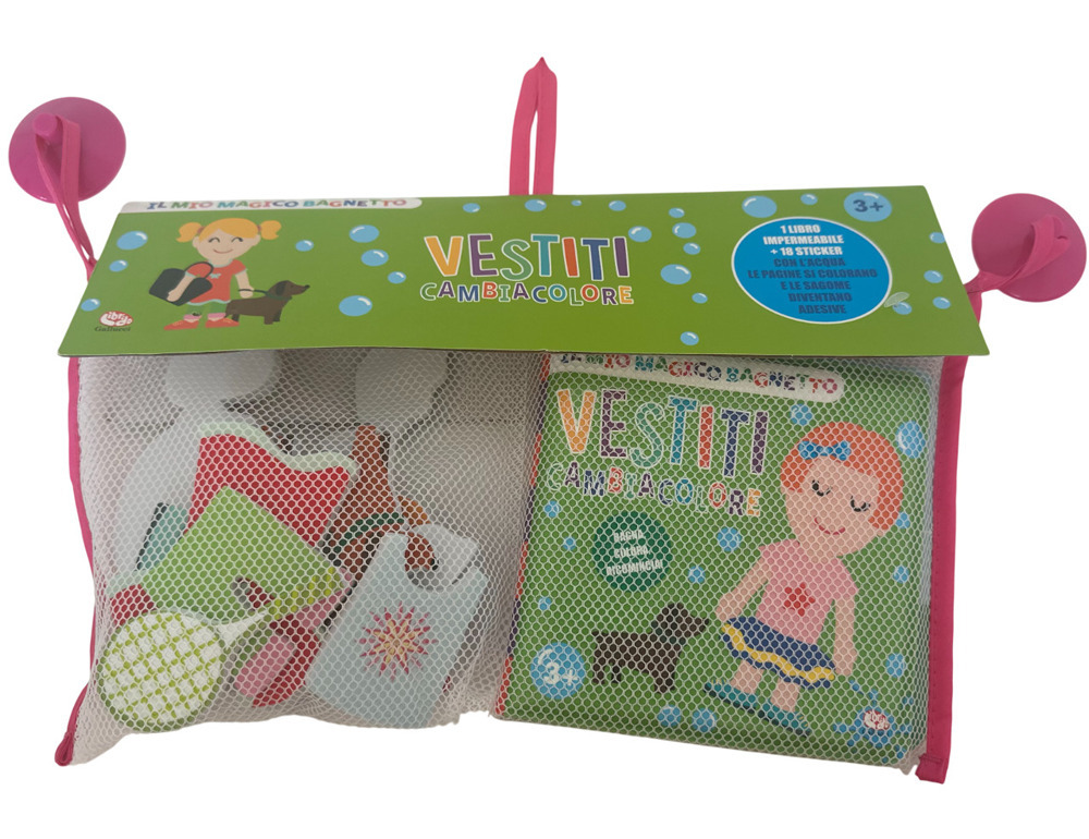 Il mio magico bagnetto. Vestiti cambiacolore