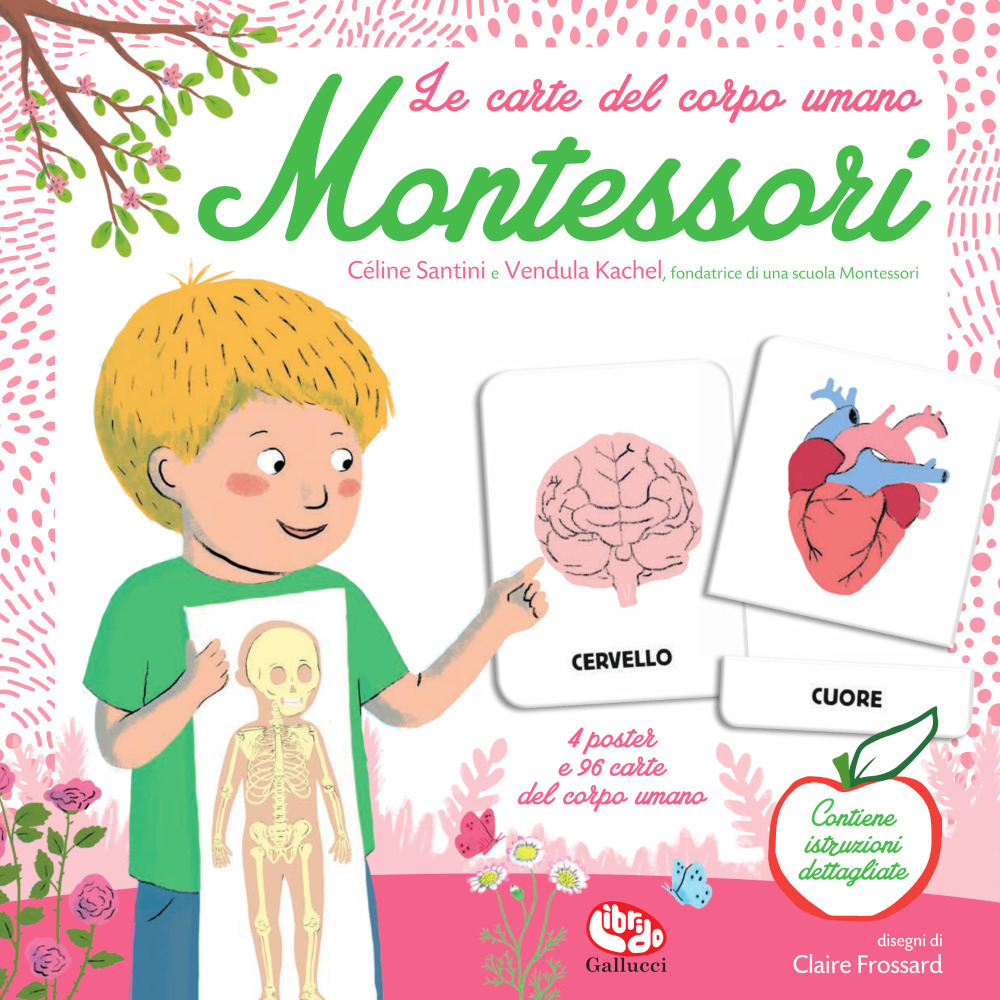 Le carte del corpo umano. Montessori