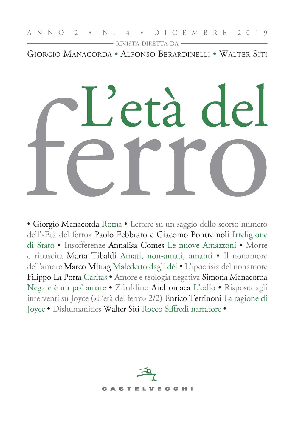 L'età del ferro. Vol. 4