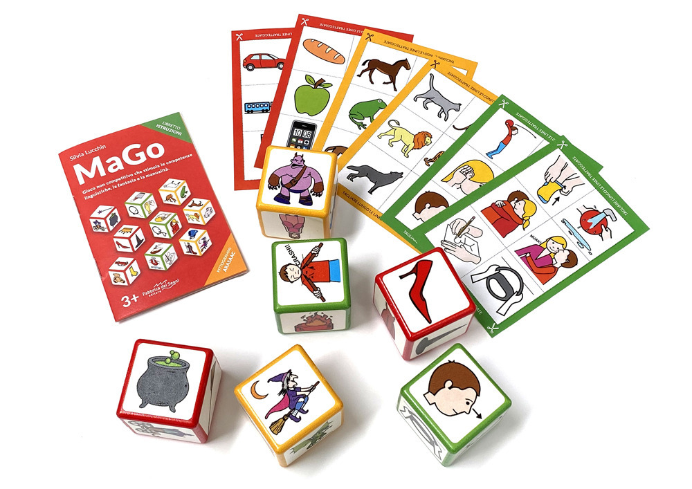 MaGo. Gioco non competitivo che stimola le competenze linguistiche, la fantasia e la manualità