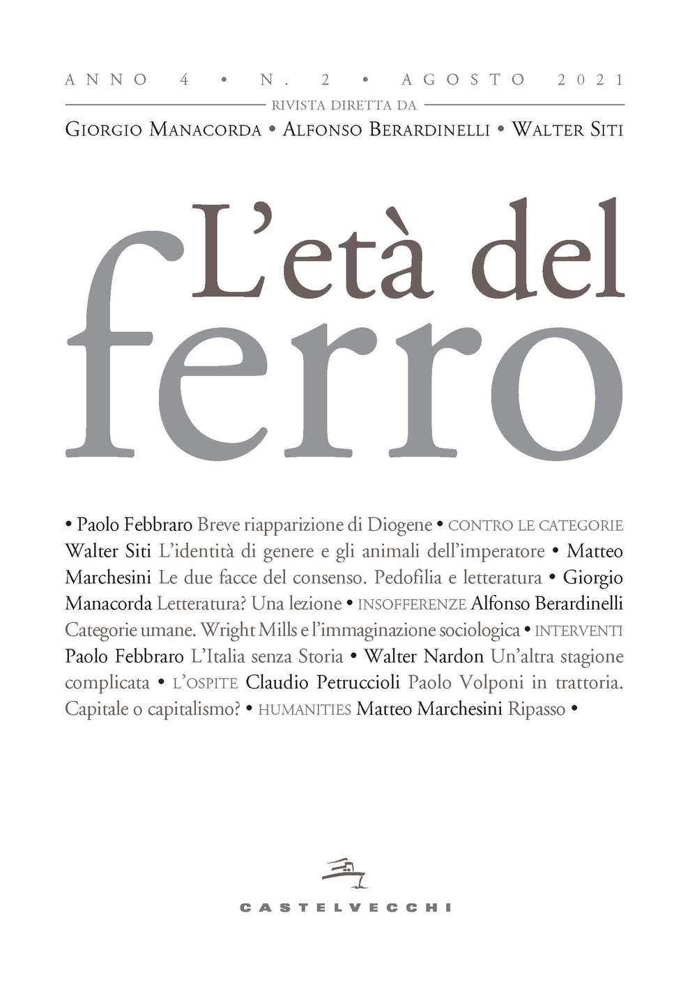L'età del ferro. Vol. 2
