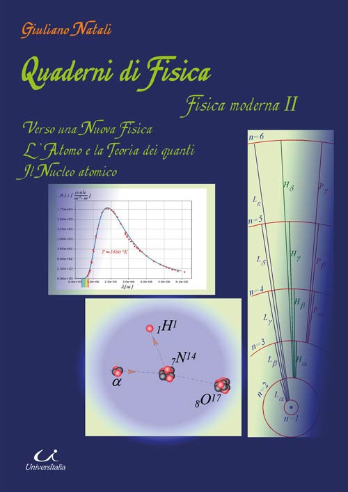 Quaderni di fisica fisica moderna II. Verso una nuova fisica. L’atomo e la teoria dei quanti il nucleo atomico