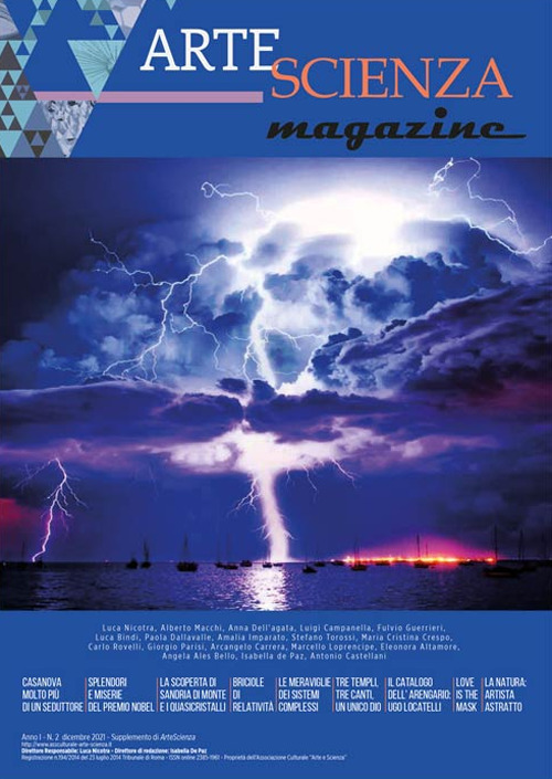 ArteScienza. Rivista semestrale di nuova cultura. Ediz. italiana e inglese. Vol. 2