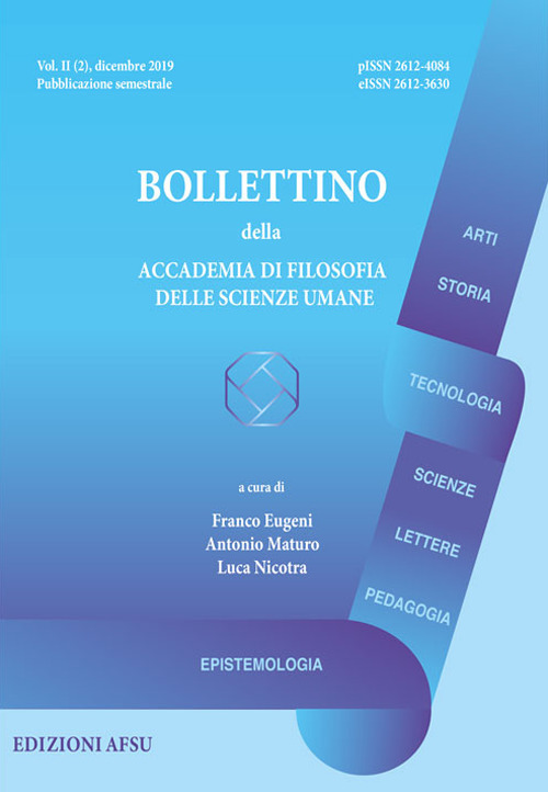 Bollettino della Accademia di filosofia delle scienze umane. Vol. 2/2