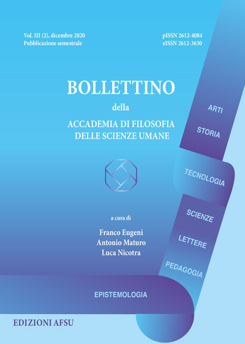 Bollettino della Accademia di filosofia delle scienze umane. Vol. 3/2