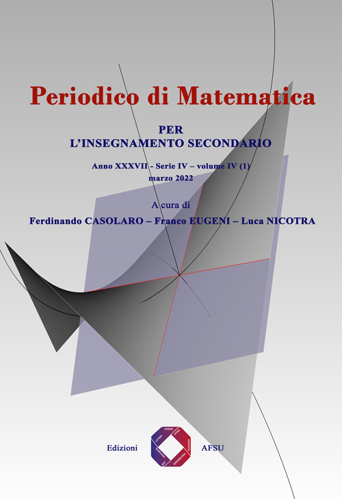 Periodico di matematica. Per l’insegnamento secondario. Vol. 4