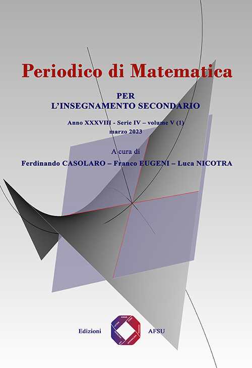 Periodico di matematica. Per l’insegnamento secondario. Vol. 5/1
