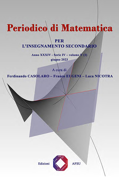 Periodico di matematica. Per l’insegnamento secondario. Vol. 5/2
