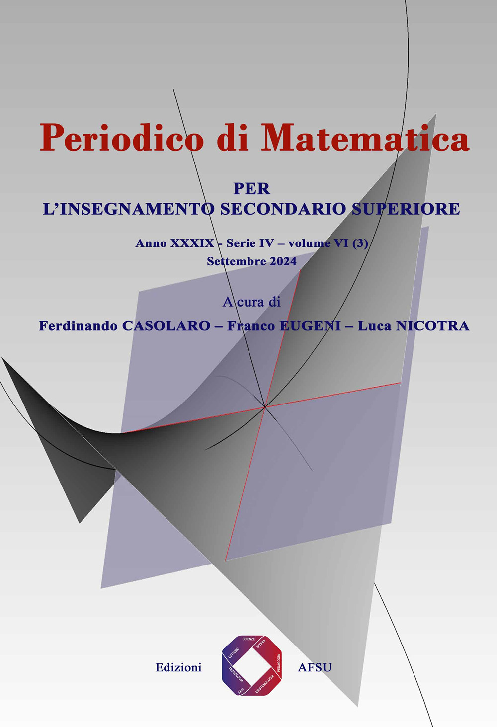 Periodico di matematica. Per l’insegnamento secondario. Vol. 6/3